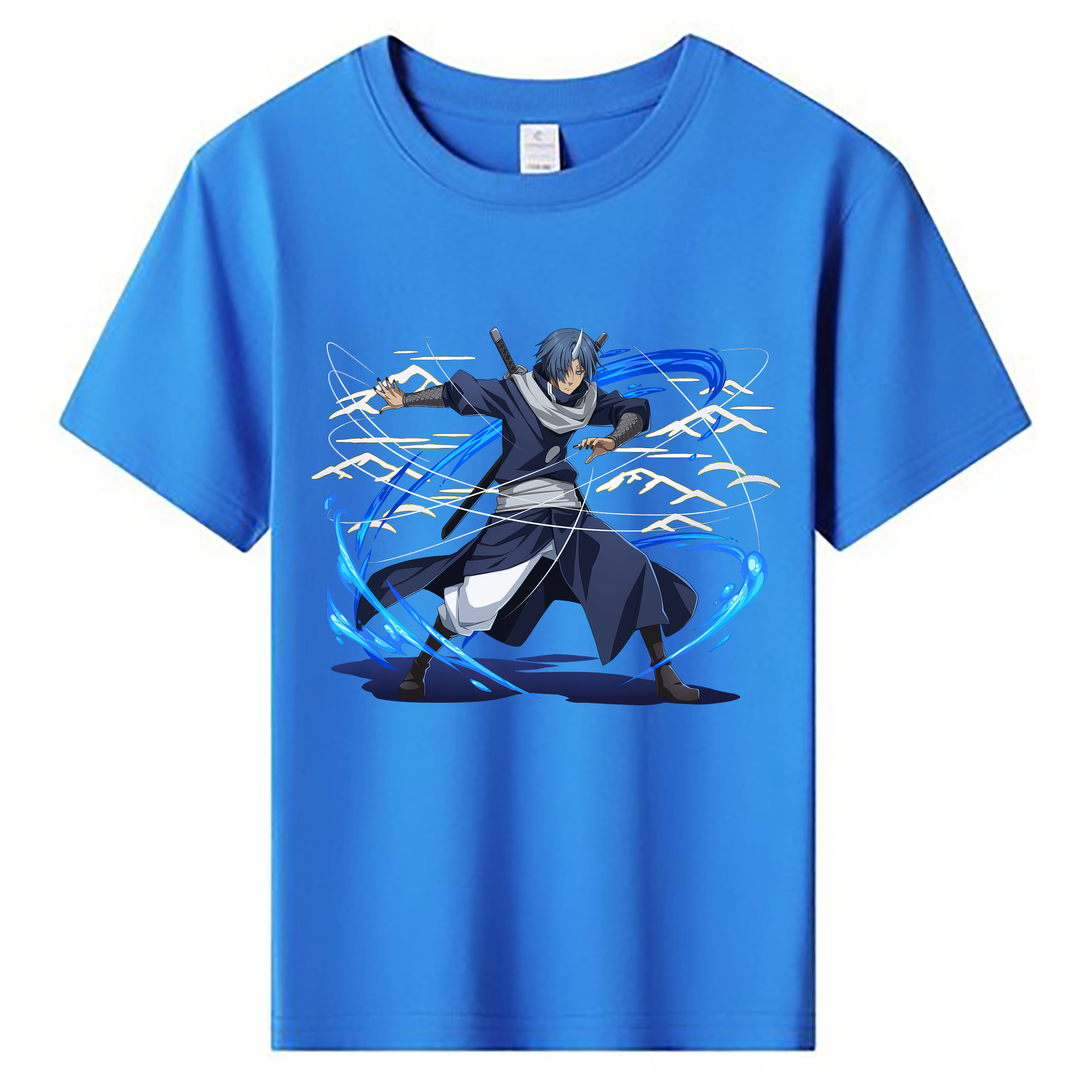 （画像用） 転スラ Regarding Reincarnated to Slime 綿100％キッズTシャツ（フロントプリント）
